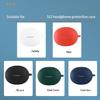 Outer Cover for AiClip S52 Earbud Charging Case, Silicone Stretch-On Sleeve with Side Carry Attachment and Charging Opening