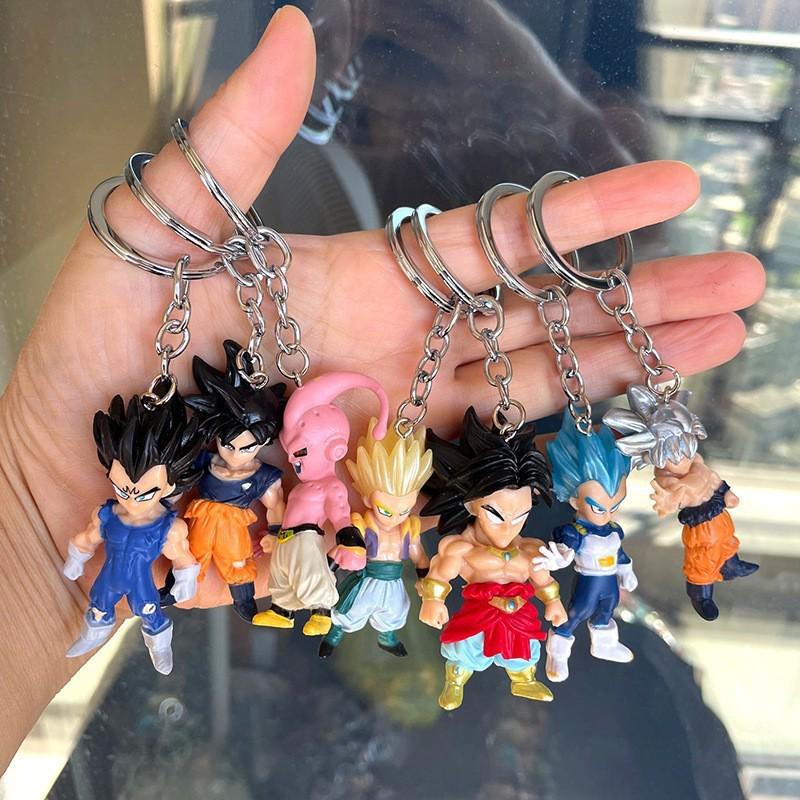 21 Styles Dragon Ball Keychain: Son Goku Metal Figure Pendant Ornament