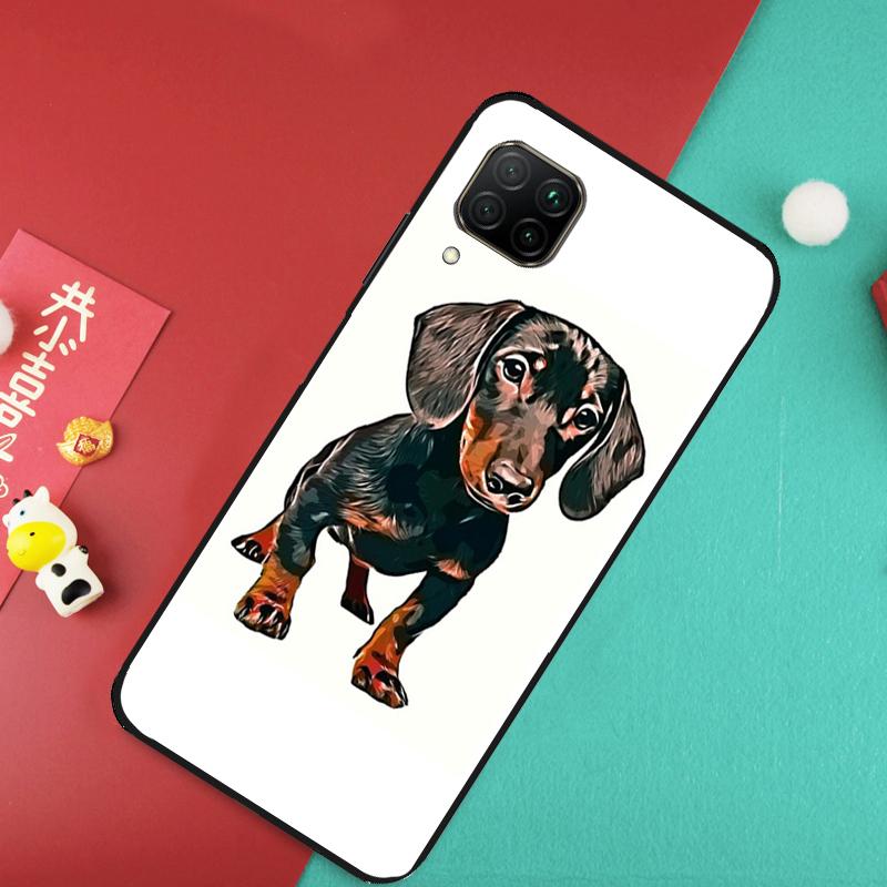 Dachshund Dackel Dog For Huawei Nova Y73 Y70 Y72 Y60 Y90 Y61 Y91 8i 7i 11i 12i 12s 9 10 SE P20 P30 P40 Lite Case