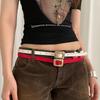 Thin Y2k Waist Belt Designer Dress Jeans Belt Ins Style Women's Belt  Spicy Girls
