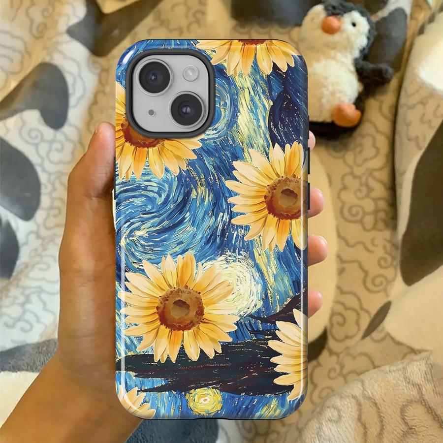 

Van Gogh Starry Sunflowers Phone Case for Xiaomi Redmi Note 14 4G 14 Pro Plus 5G Soft Cover Capa Redmi Note 14 Pro+ 5G (Global)