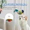 1Pc Cat Toys Hanging Bird, Retractable Cat Teaser Toy, Vivid Chirping, Interactive Catnip Toys for Indoor Cats Kitten Play Chase Exercise