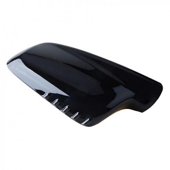 Left Driver Side Mirror Cover Cap For BMW E46 E65 750Li 325Ci 330Ci Gloss Black