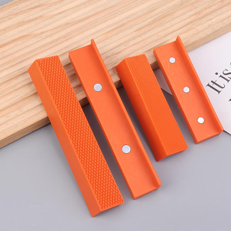 1 Paar 4/6 Zoll Magnetische Weiche Backen Gummiauflagen Für Metallschraubstock Werkbank Werkzeugmaschinen Für Metallschraubstock Werkbank Werkzeugmaschinen