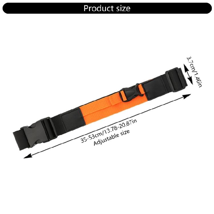 Camera Waist Strap with Double Elastic Security, Adjustable for Various Camera Types, Nylon Crafted