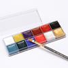 12 w 1 Face Body Paint Art Fancy Dress Beauty Makeup Play Palette Party Pigment