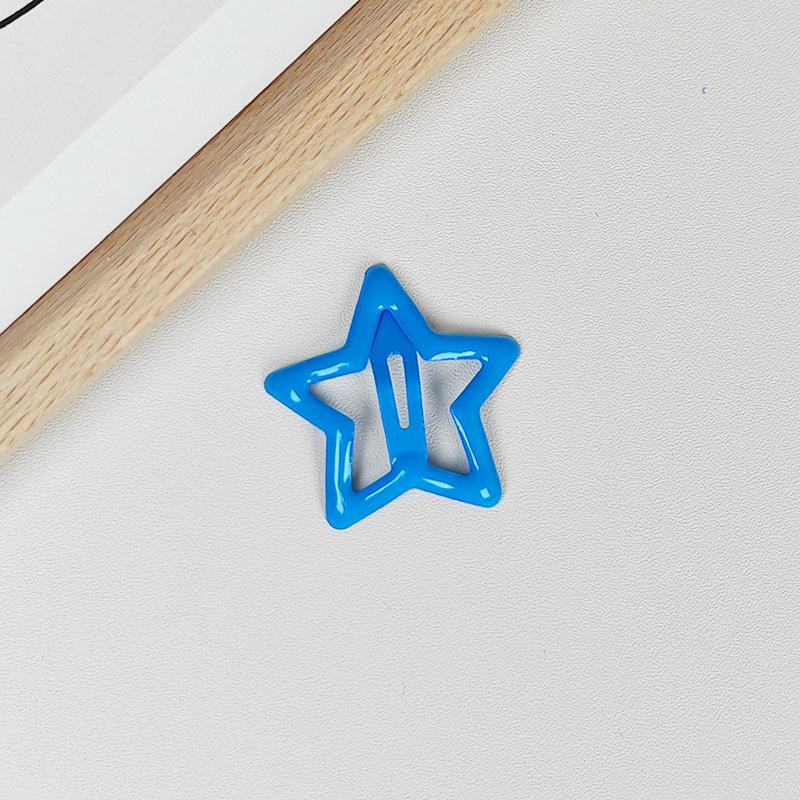 6/10pcs Y2k Mini Star Side BB Cute Hair Clip Korean Candy Colorful Dopamine Baby Headwear Girl Hair Pin Bangs Clip Kid Headwear