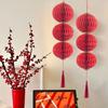 Traditional Lanterns Durable Decorations Hanging Sphere Paper Lanterns Perfect For  New Year And Holiday