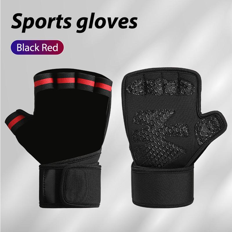 

Фитнес-перчатки для тяжелой атлетики, гантелей, подтягиваний, с полной защитой ладони, противоскользящие, износостойкие, универсальные спортивные перчатки для мужчин и женщин XL