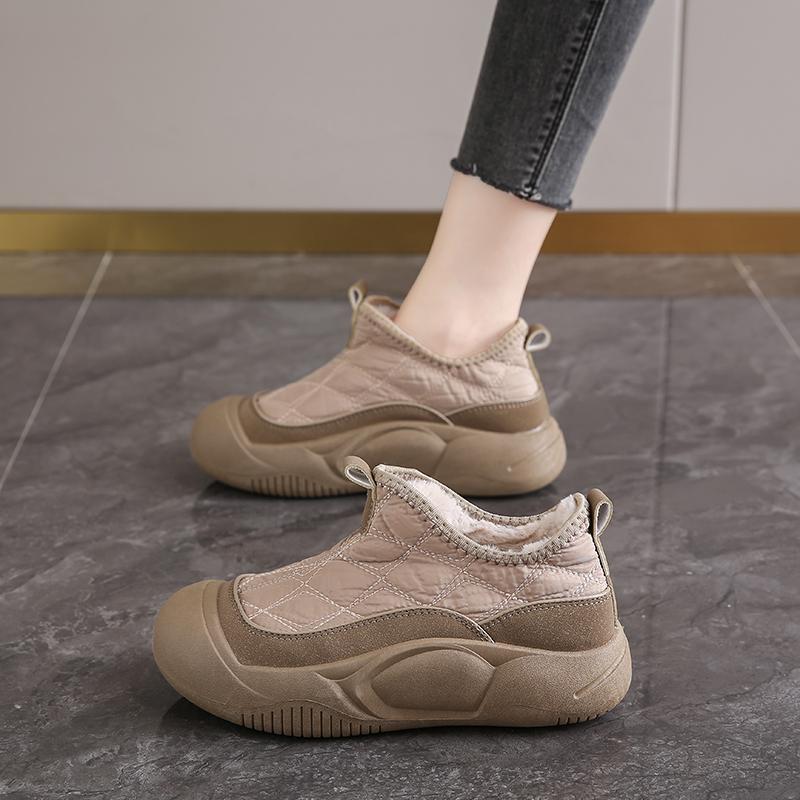 Cotton Shoes Winter Small Size Warm Maternity Shoes Velvet Shoes