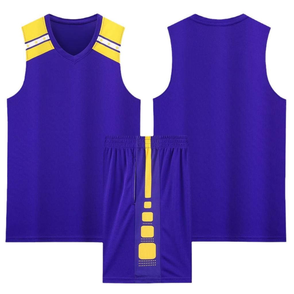 A115 Basketball Jersey Set, Adult Children'S Clothing, Men'S Print Jersey, With Pockets On Both Sides 3Xs-5Xl