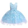 Detské princeznovské nadýchané šaty Darčeky pre malé dievčatká Módne šaty Trblietavé detské narodeninové šaty Elegantné jemné spoločenské šaty Plesové šaty pre dievčatá