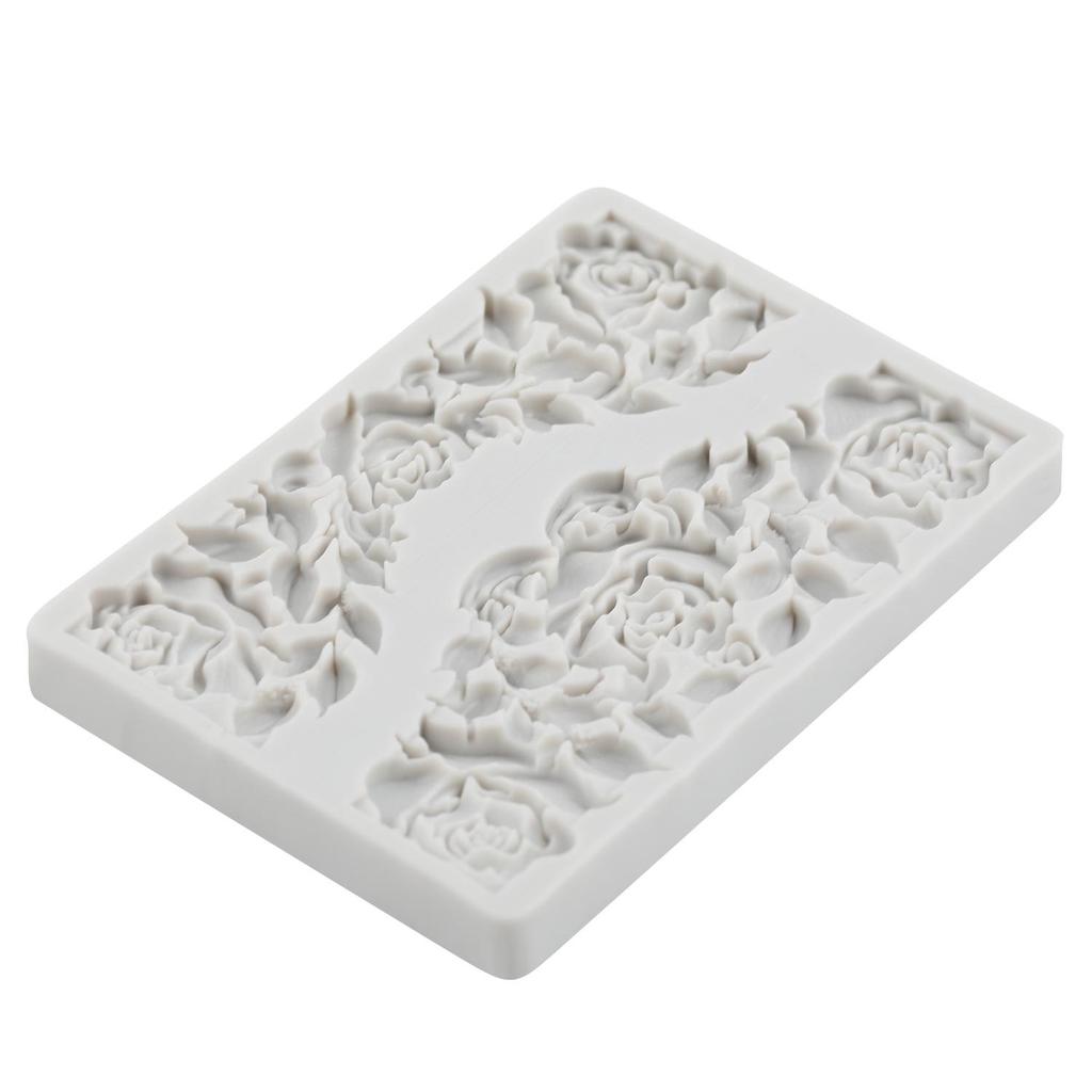 Rose Flower Silicone Mold Rose Fondant Molds Cake Decorating Tools Cupcake Topper Candy Resin Clay Chocolate Gumpaste Mold