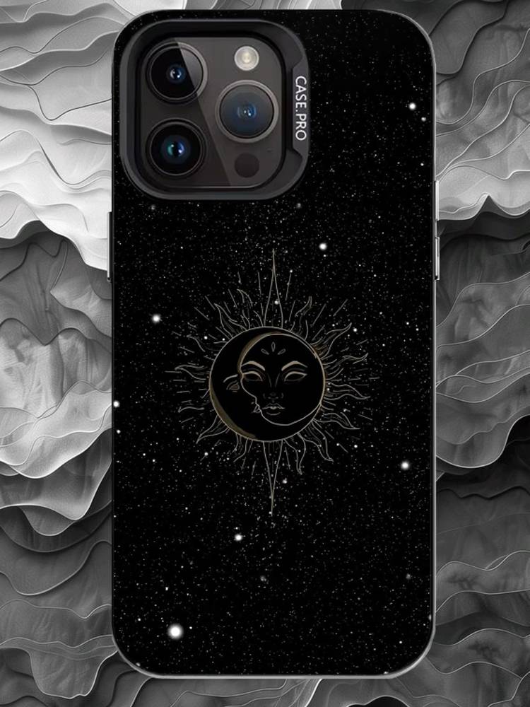 A-astrology Phone Case For iPhone 17 16 15 14 13 12 11 Pro Max Plus Silver Matte Black Cover