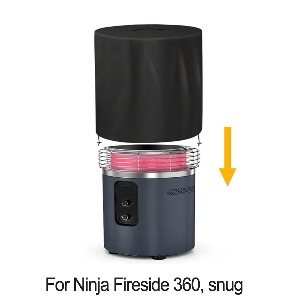 

Round heater brazier cover with drawstring for Fireside360 made from abrasion resistant 600D polyester for outdoor protection China Mainland