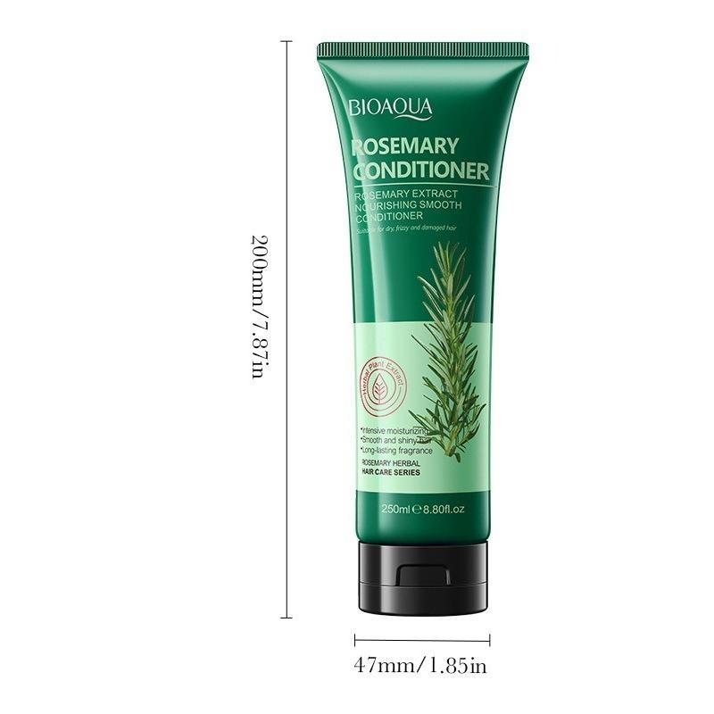 BIOAQUA Rosemary Conditioner, Nourishing Smooth Hair Conditioner for Dry Damaged Frizzy Hair, Moisturizing Repair Split Ends Leave Hair Shiny Silky