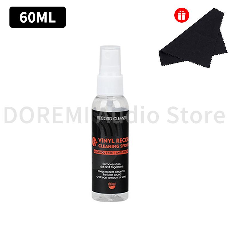 Liquido Spray Detergente per Dischi in Vinile Antipolvere Antistatico Soluzione Pulizia Dischi per Giradischi LP/CD Lettore Dischi