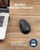 Perixx PERIMICE-608 Ergonomic Wireless Mouse, Vertical Design, 2.4GHz, 5 Programmable Buttons, Comfortable for Long-Term Use [Official Warranty]