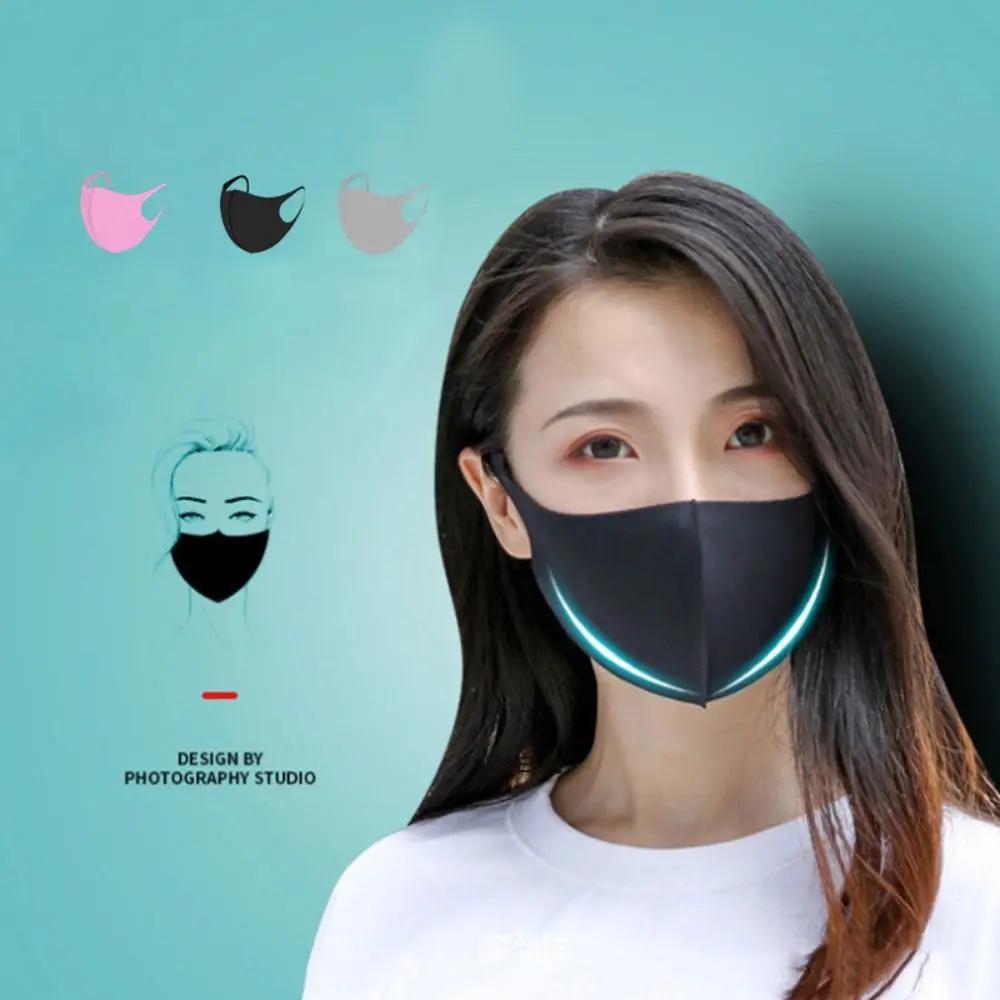 Neue atmungsaktive Eis-Seiden-Maske Spurlos Anti-Pollen Sonnencreme-Maske Reit-Gesichtsmaske Anti-Sonnen-Maske Gesichtsschleier Gesichtsbedeckung Schal