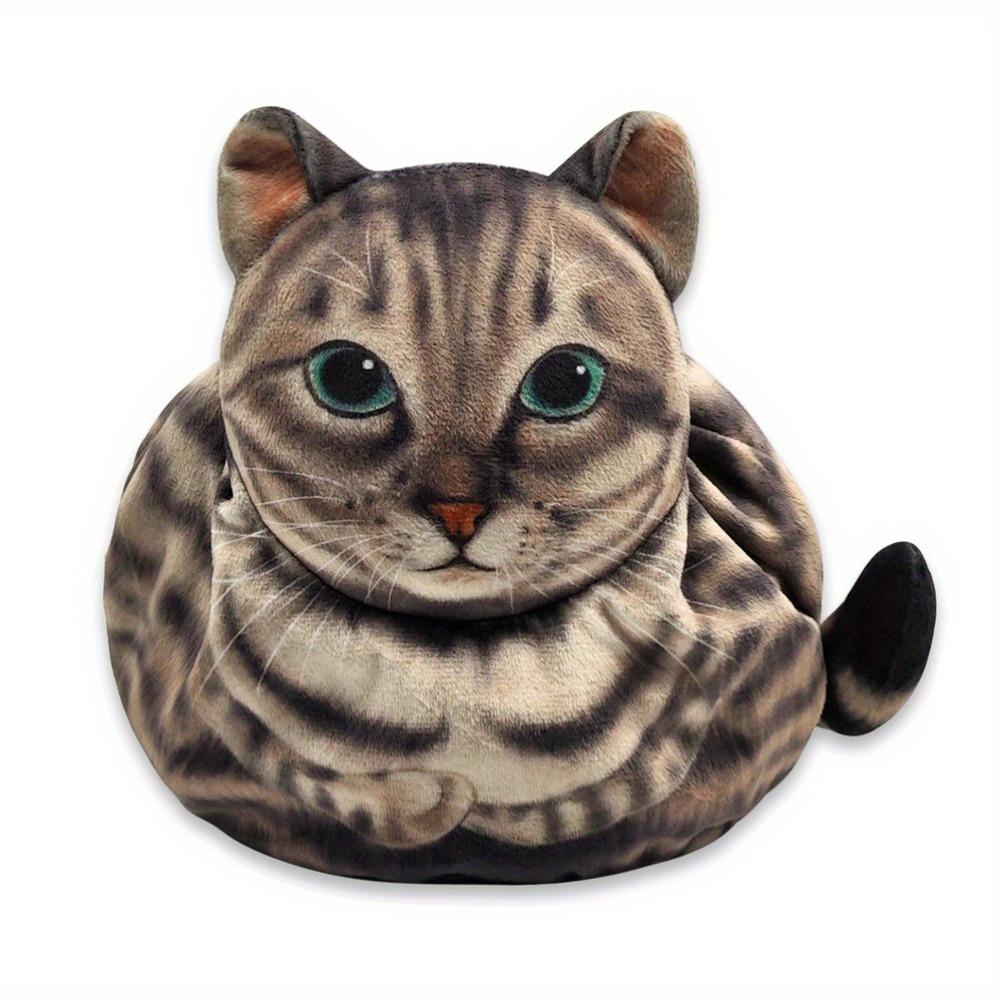 Cute Cat Shaped Makeup Bag Travel Storage Pouch Closed with Drawstring Large Capacity Cosmetic and Accessory Storage Bag