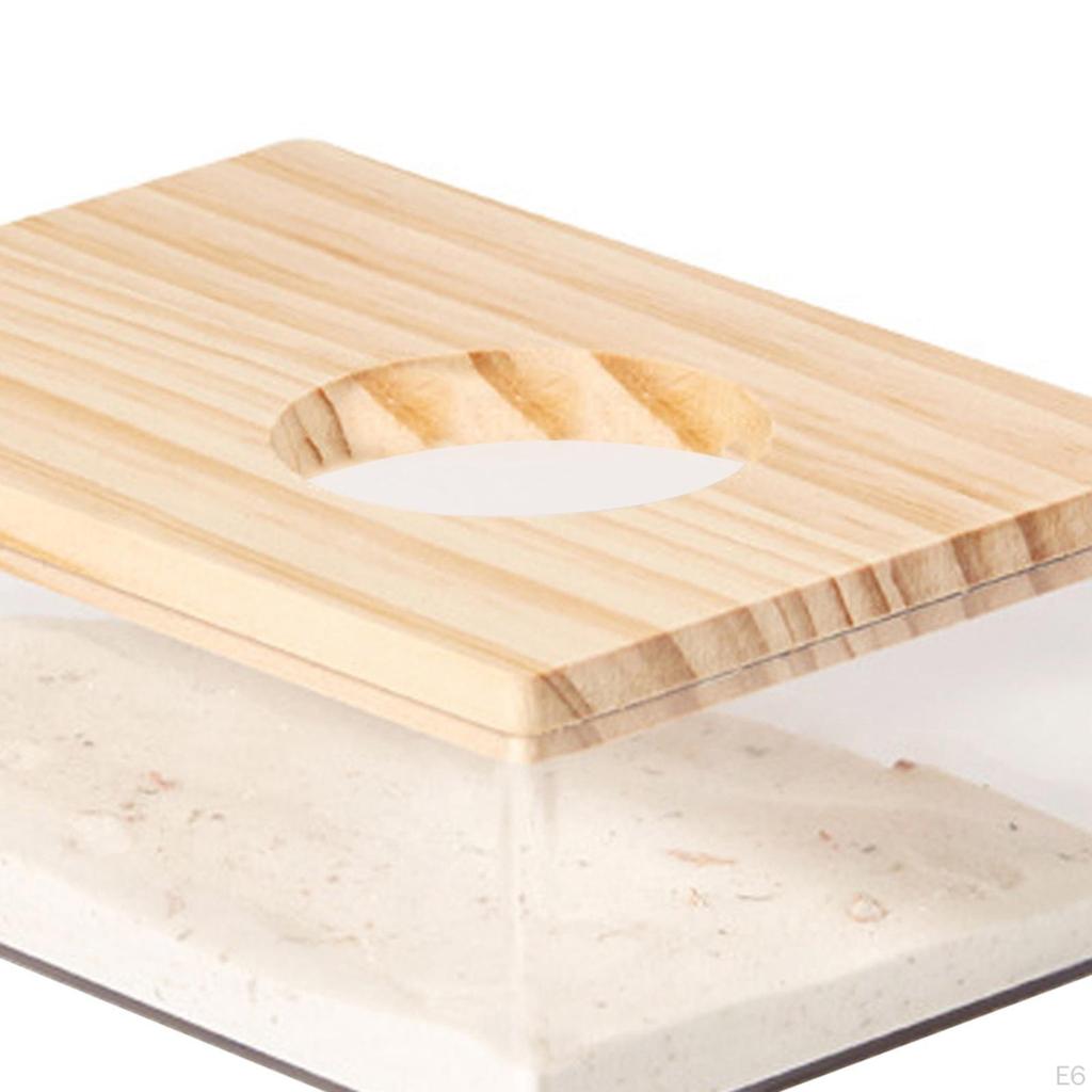 Acrylic Sand Bath Box for Hamsters And Small Pets
