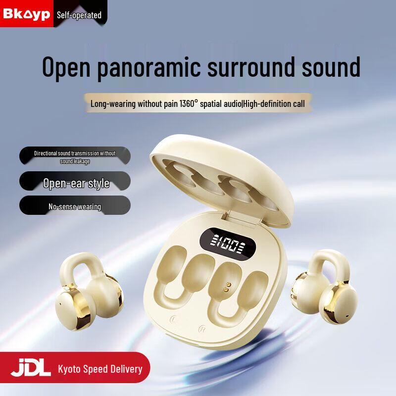 

Bkayp X30 Wireless Bluetooth Ear-Clip Sport Headphones