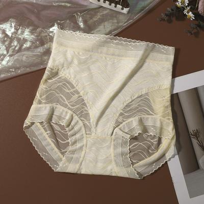 High Waist Thin Lace Panties Shapewear Butt Lifter Underpants Elastic Slimming Shapers  Lady