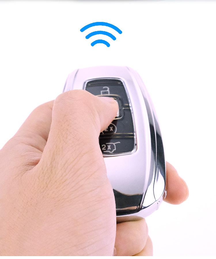Applicable Lincoln Key Shell for Navigator, MKZ, Mariner, MKX, Continental - Remote Key Case/Car Key Bag