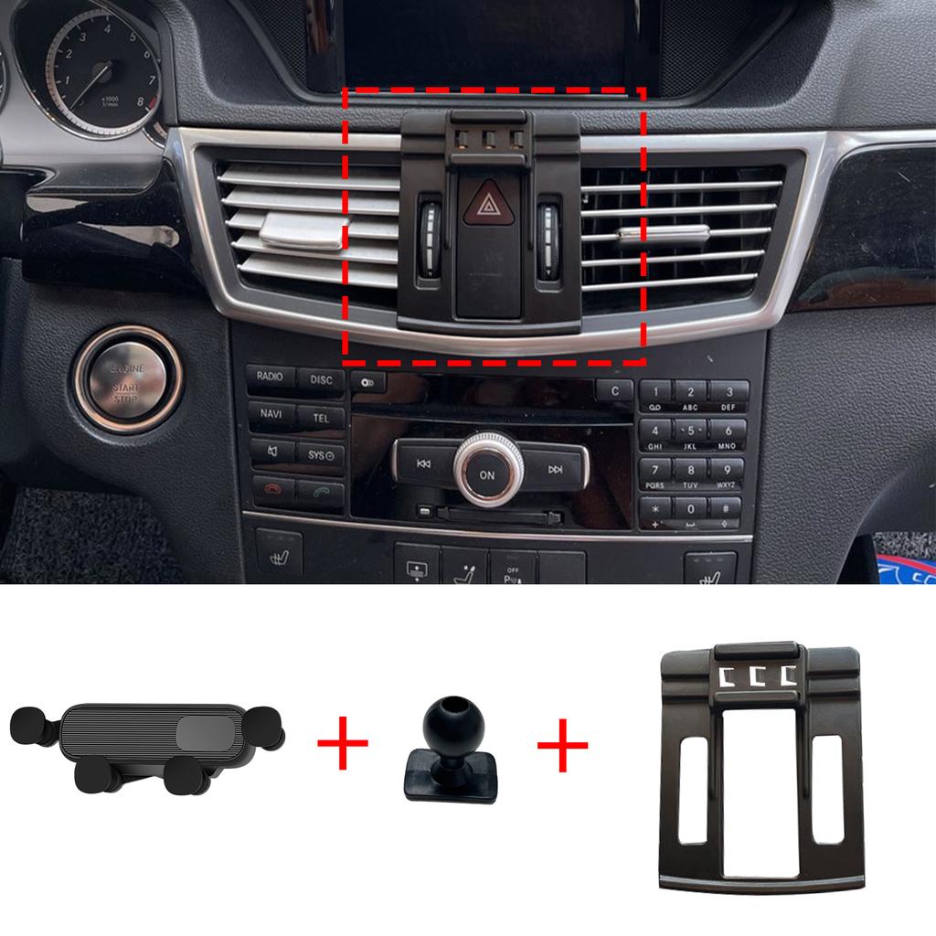 Držák na mobilní telefon do auta pro Mercedes Benz E Class E200 E300 W212 2010 2011 2012 Držák na GPS Stojan na navigaci Autopříslušenství