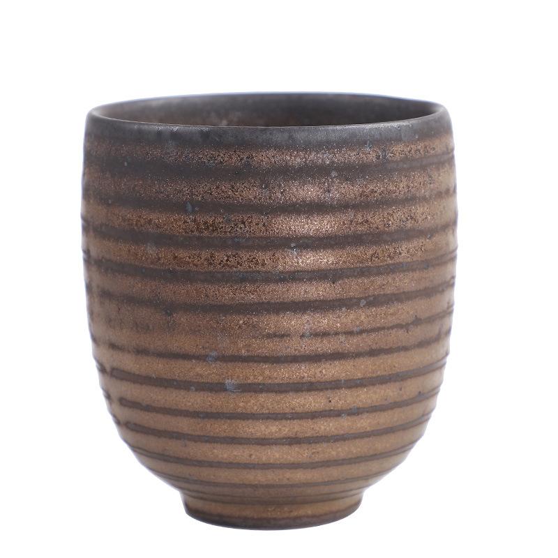 Ceramic Master Cup Creative Teacup Cup Single Cup Tea Bowl Retro Kiln Change Teacup Coarse Pottery Tea Cup