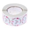 500 Labels/roll Thank You Sticker Seal Labes Flower Stationery Sticker