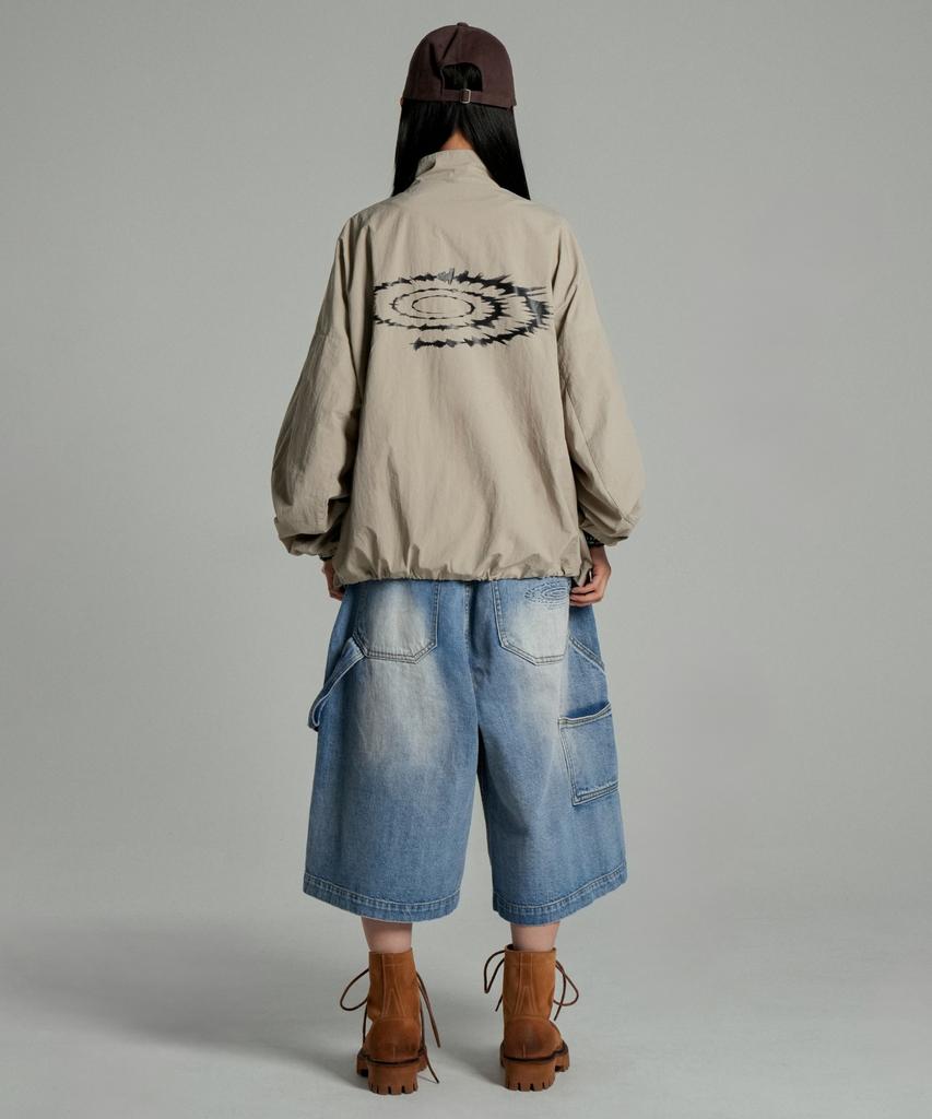 IDWS Blaze Maxi Carpenter Bermuda Shorts Indigo