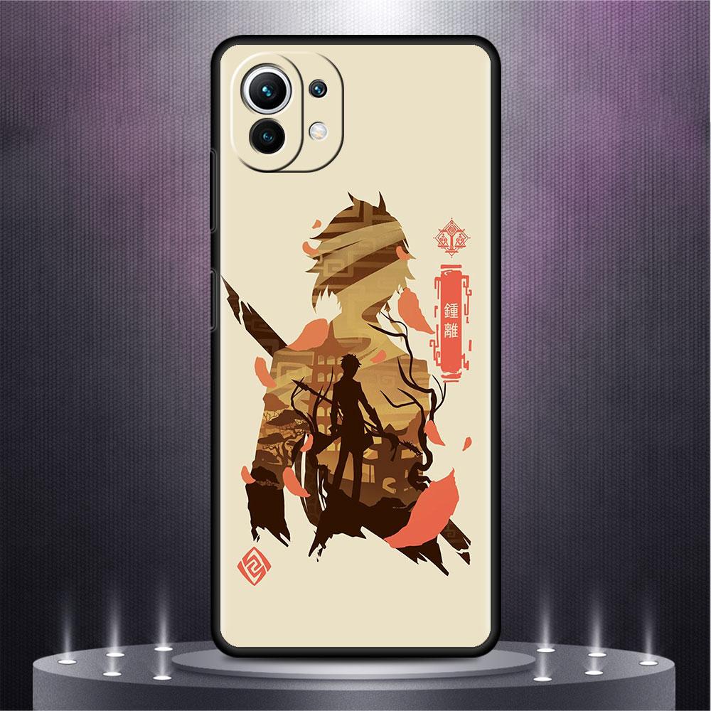 

Чехол для Xiaomi Mi Poco X3 NFC M4 F3 C40 11 11T 10T Pro 12 9T 9 10 Lite, мягкий чехол на заднюю панель телефона в стиле аниме Genshin Impact, милый чехол Xiaomi Poco X3 Pro