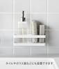 Yamazaki Film Hook Sponge Bottle Rack White W18 x x H6cm film Tower Sponge Holder Sponge Holder Sink Storage 2167 & Body Approx. D7.5 (excluding