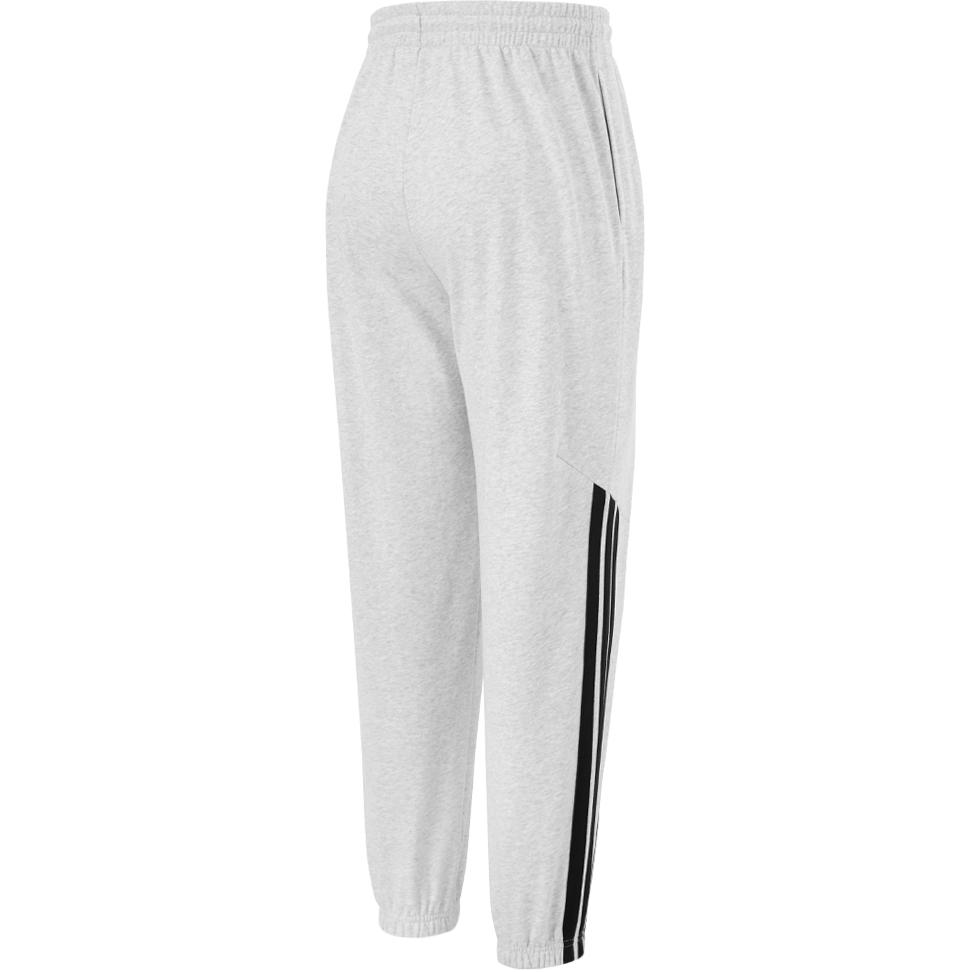 Adidas Comfortable Fashionable Versatile Mid-Rise Drawstring Striped Retro Sports Casual Pants Unisex Bottoms Gray KA2561