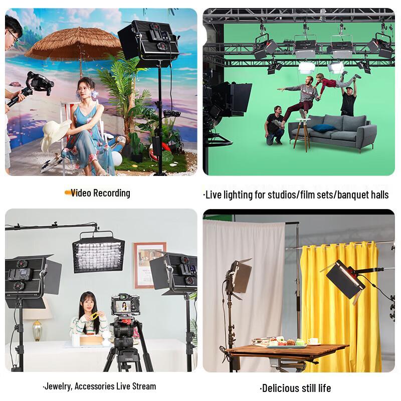 JINBEI P80 RGB Full-Color LED Photography Light