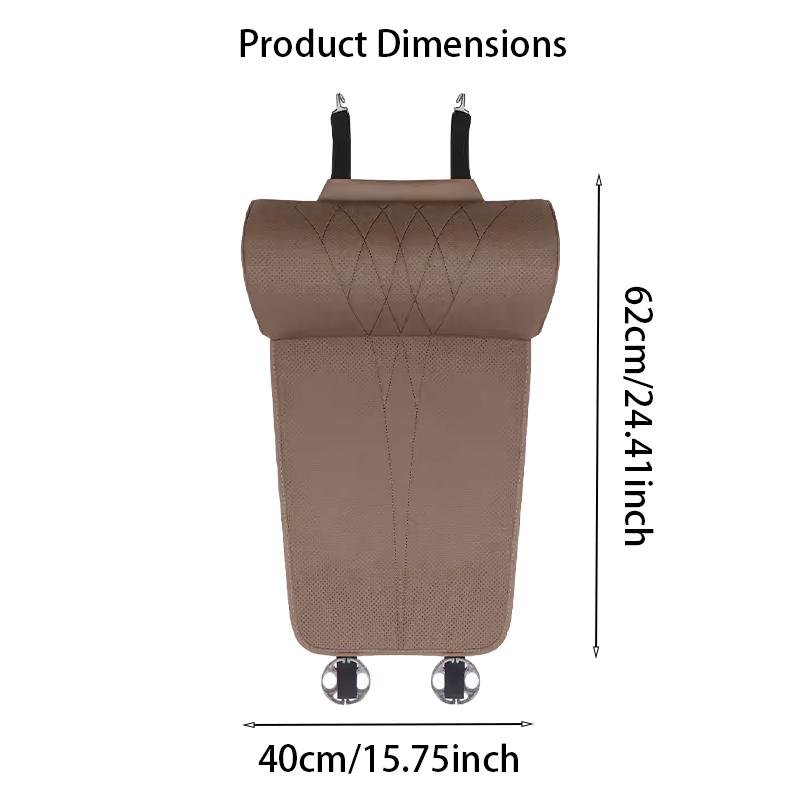 1PC Car Seat Extended Footrest Driver and Passenger Leg Rest Universal Car Seat Cover Leather Breathable Non-slip Cars Seats