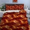 HD Meat Bacon Food Print Bedding Set Duvet Cover 1 Duvet Cover 2 Pillowcases Adult And Children Bedding Set Luxury For Gifts