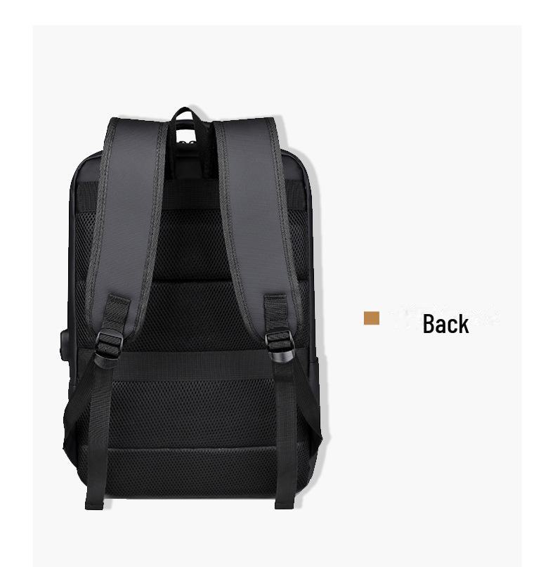 Cross-Border Casual Business Laptop-Rucksack mit USB-Anschluss – Große Kapazität, einfaches Pendler-Design
