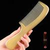 Compact Crescent Scalp Massage Comb - Plastic, Rubber, Portable Handleless Design