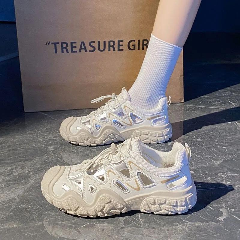 

Fashion 2024 hot selling women s fashionable casual sports shoes, breathable and comfortable casual shoes, outdoor jogging sports shoes 35 хаки