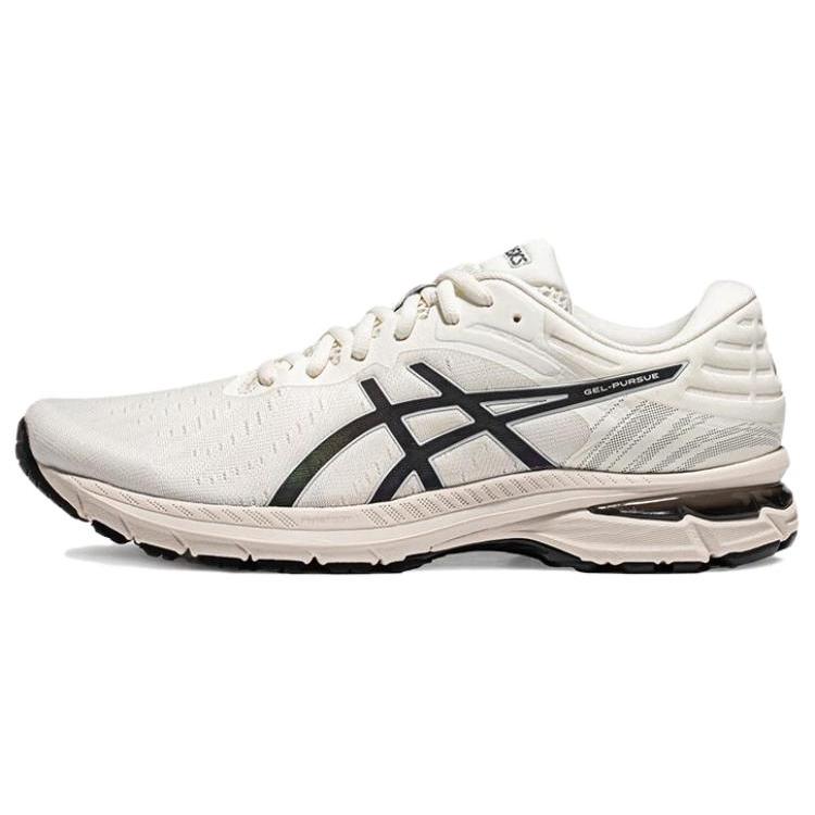 

New Asics Gel Pursue 7 Cushioned Wear Resistant Breathable Rebound Low Top Training Running Shoes Men s White Blue 1011B254-101 41.5
