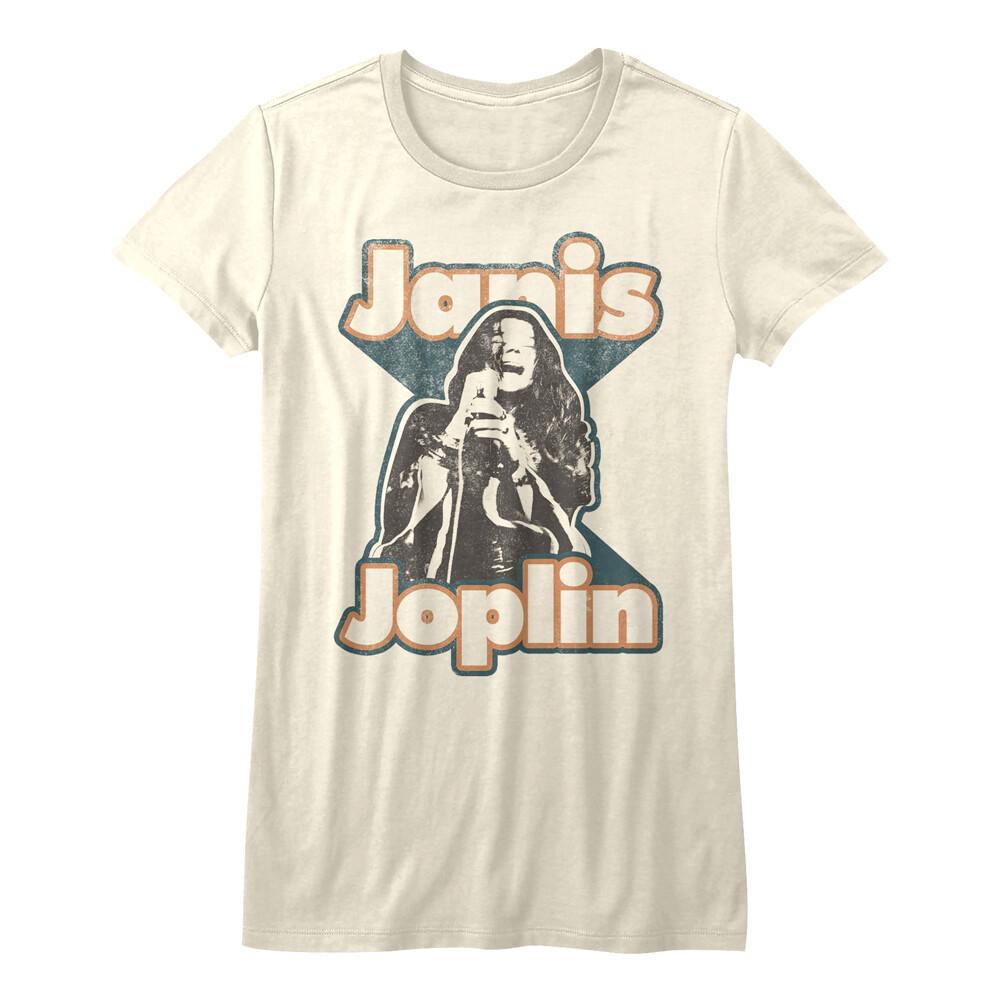 Janis Joplin Live On Stage Women's Fitted T Shirt Rock & Soul Music Unisex T-Shirt