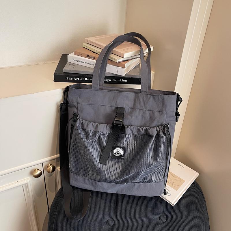 Large Capacity Tote Bag Women's Handbag Student Class Shoulder Bag