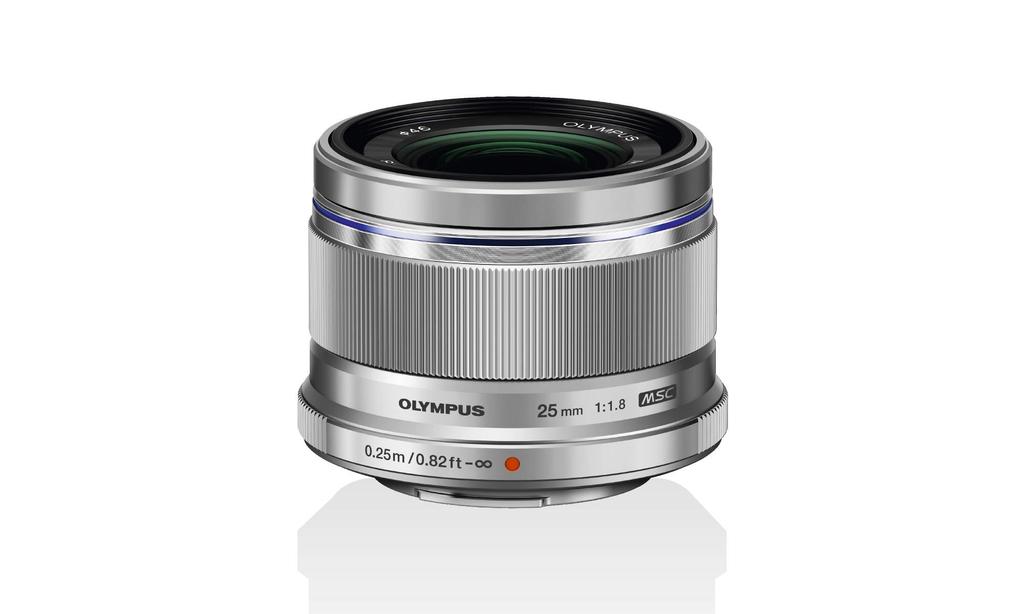 OM DIGITAL 25mm Silver Prime Lens for Micro Four Thirds SYSTEM/Olympus M.ZUIKO F1.8