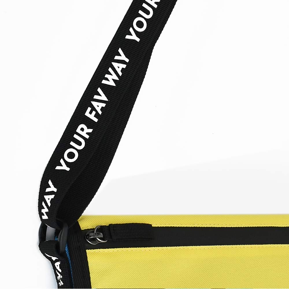 E-MONO Women's Polyester Messenger BagShoulder Bag, Crossbody, MIKASASTAR, Casual, Sporty, Black, Yellow, Pink, Cute, Gift for Women, Christmas