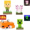 Minecraft 3d Character Night Light With Led Glow For Kids Bedroom Decor