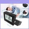 Digital Projection Alarm Clock With Temperature And Time Display For Home Decor And Daily Use