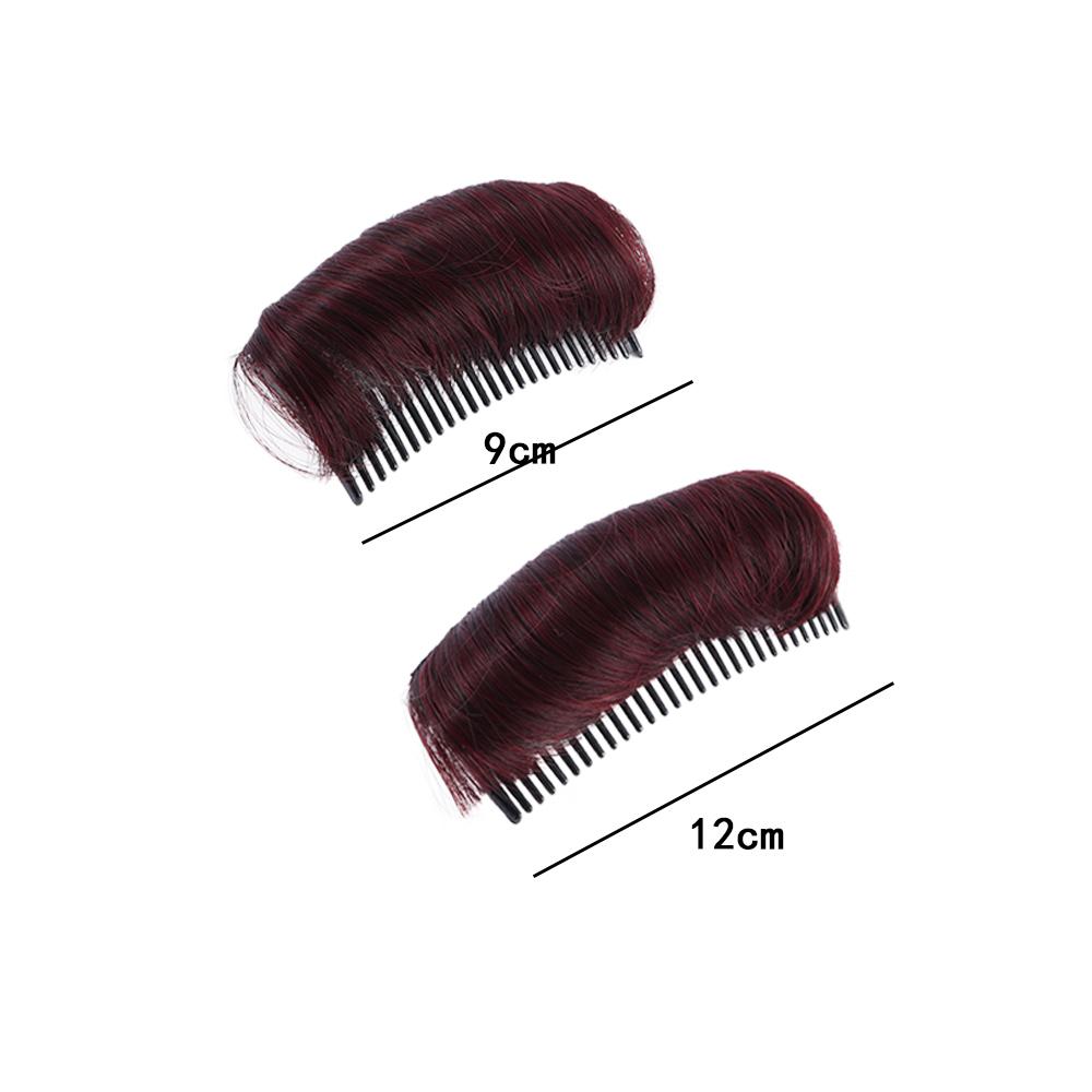 Tools Hairpin Synthetic hair Invisible Hair Bun DIY Hair Extension False Hair Clip Fluffy Hair Pad
