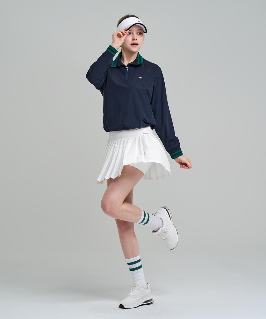DOWNBLOW Women'S Sports Golf Wear Pleated Culotte Skirt Dbc 1917W